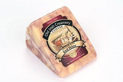 Old Irish Creamery Red Wine Cheddar